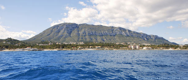 Karte der Costa Blanca